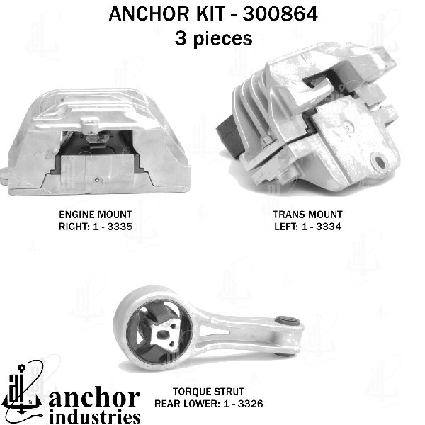 2011-2020 Dodge Journey Engine Mount Kit (Anchor)