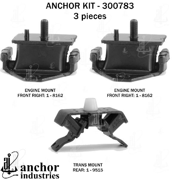 1995-1999 Toyota Tacoma Engine Mount Kit (Anchor)