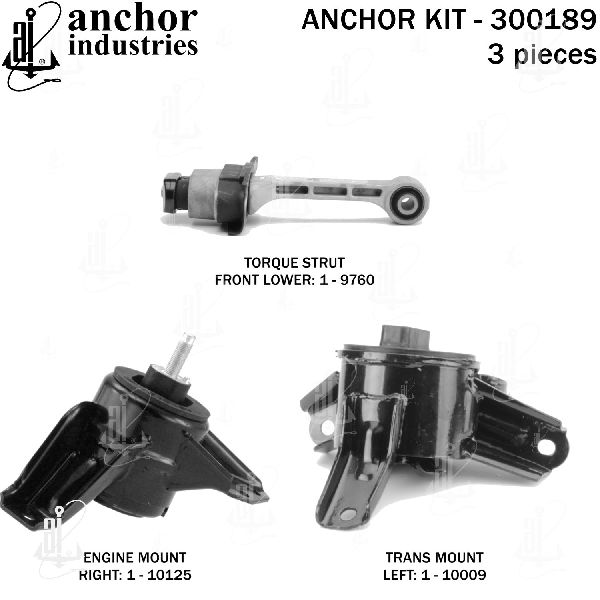 2014-2015 Hyundai Tucson Engine Mount Kit (Anchor)