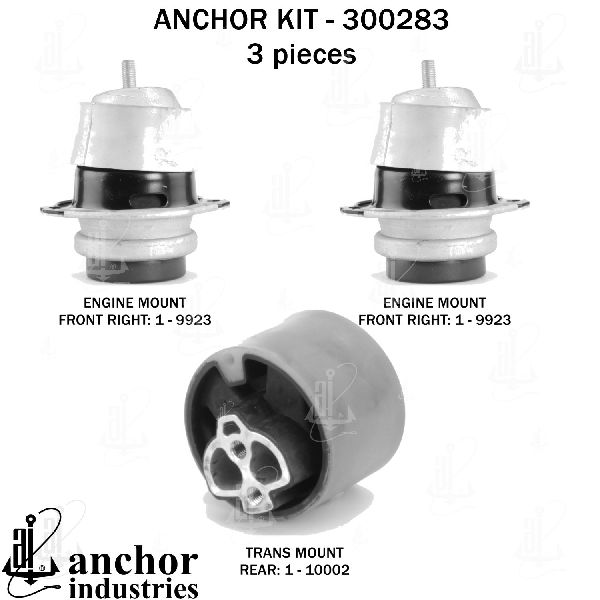 2007-2016 Audi Q7 Engine Mount Kit (Anchor)