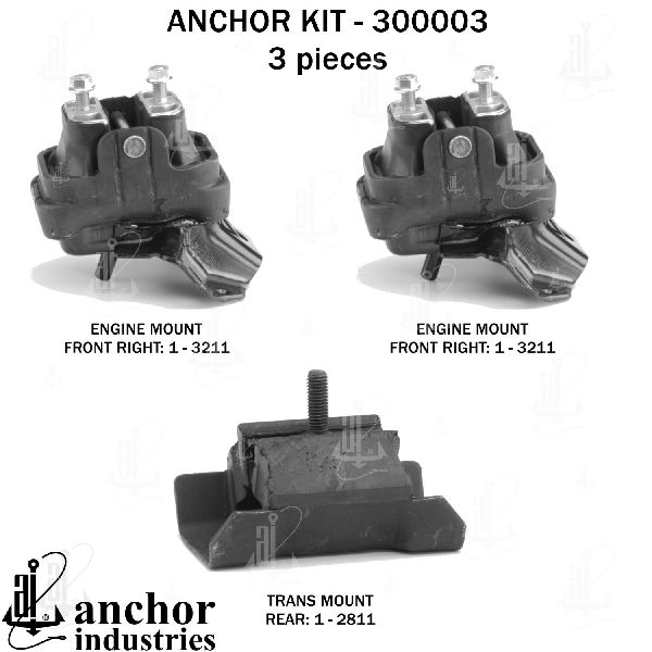 2007-2013 Chevrolet Avalanche Engine Mount Kit (Anchor)