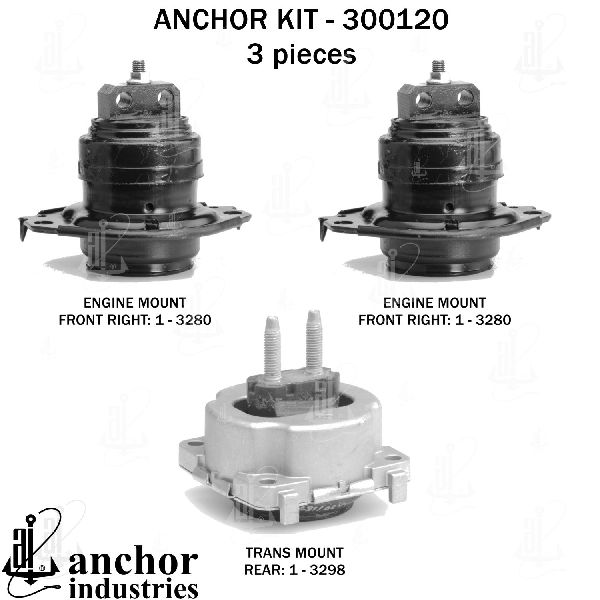 2014-2022 Dodge Durango Engine Mount Kit (Anchor)
