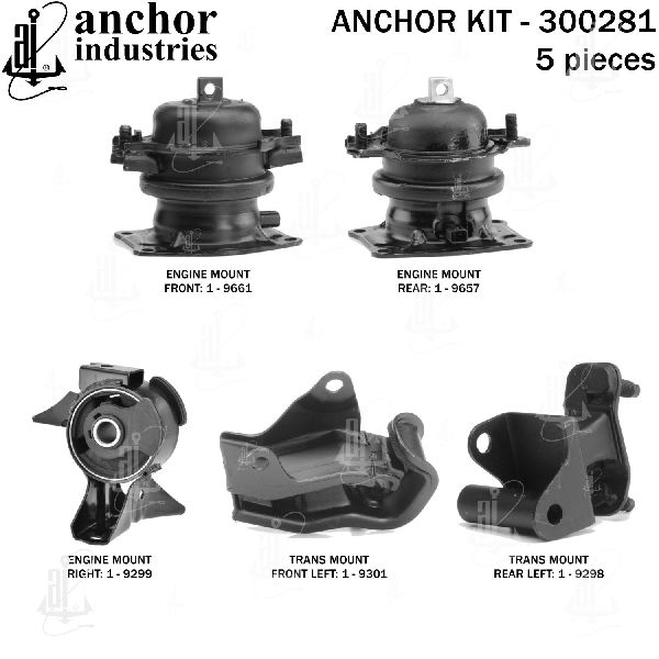 2006-2008 Honda Pilot Engine Mount Kit (Anchor)
