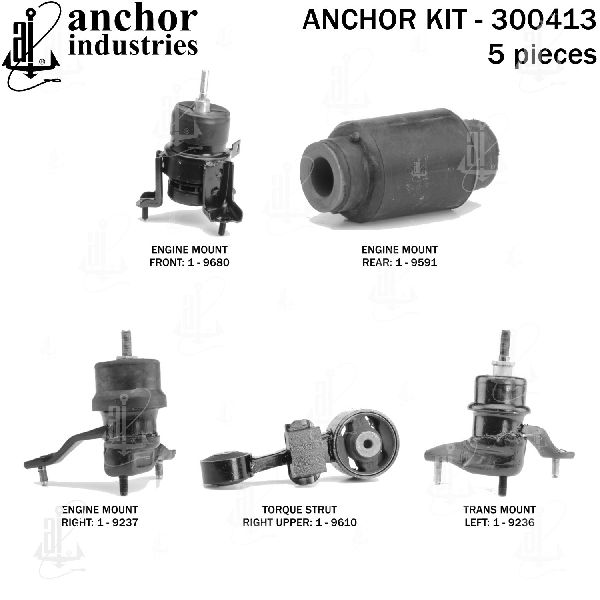 2009-2016 Toyota Venza Engine Mount Kit (Anchor)