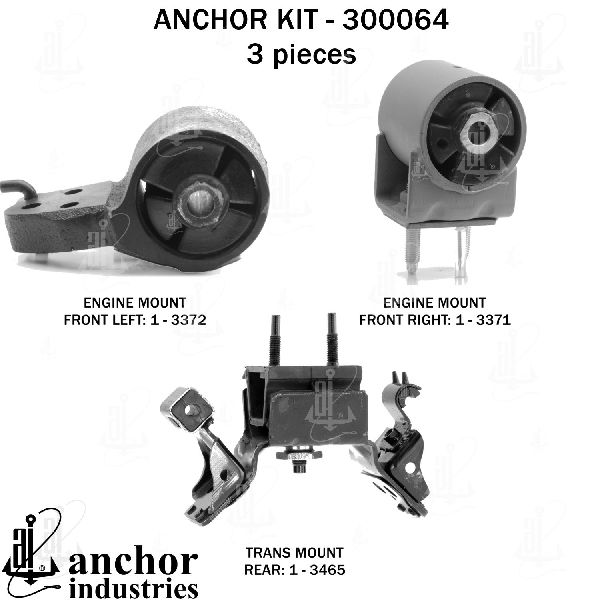 2011-2022 Ford F-150 Engine Mount Kit (Anchor)