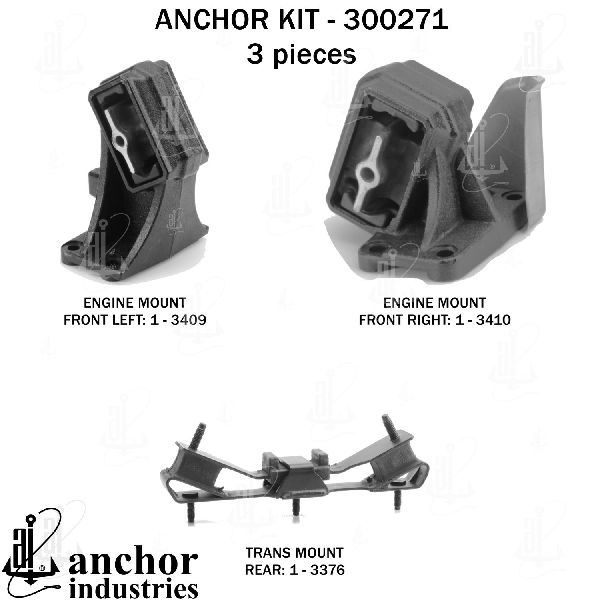2011-2012 Ram 3500 Engine Mount Kit (Anchor)