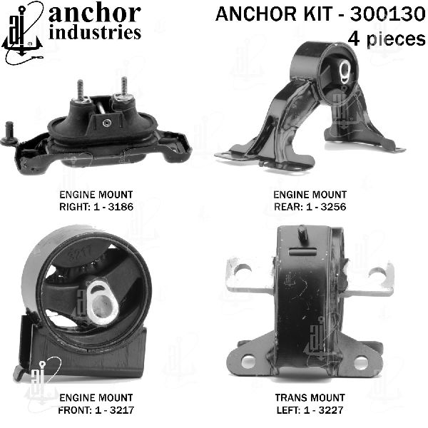 2011-2016 Chrysler Town &amp; Country Engine Mount Kit (Anchor)
