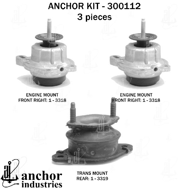 2015-2021 Ford Transit-150 Engine Mount Kit (Anchor)
