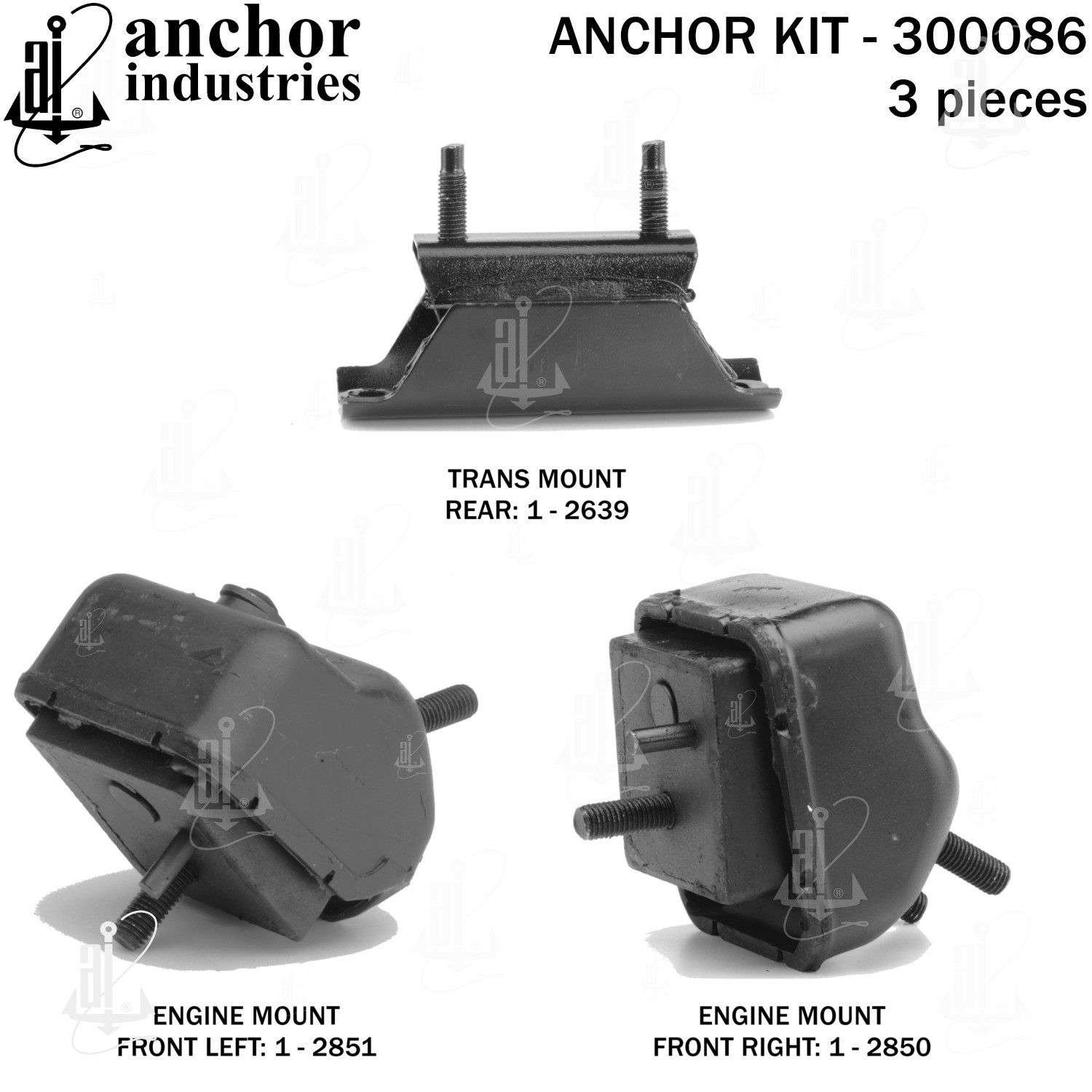 2001, 2000, 1999, 1998 Ford Explorer Engine Mount Kit