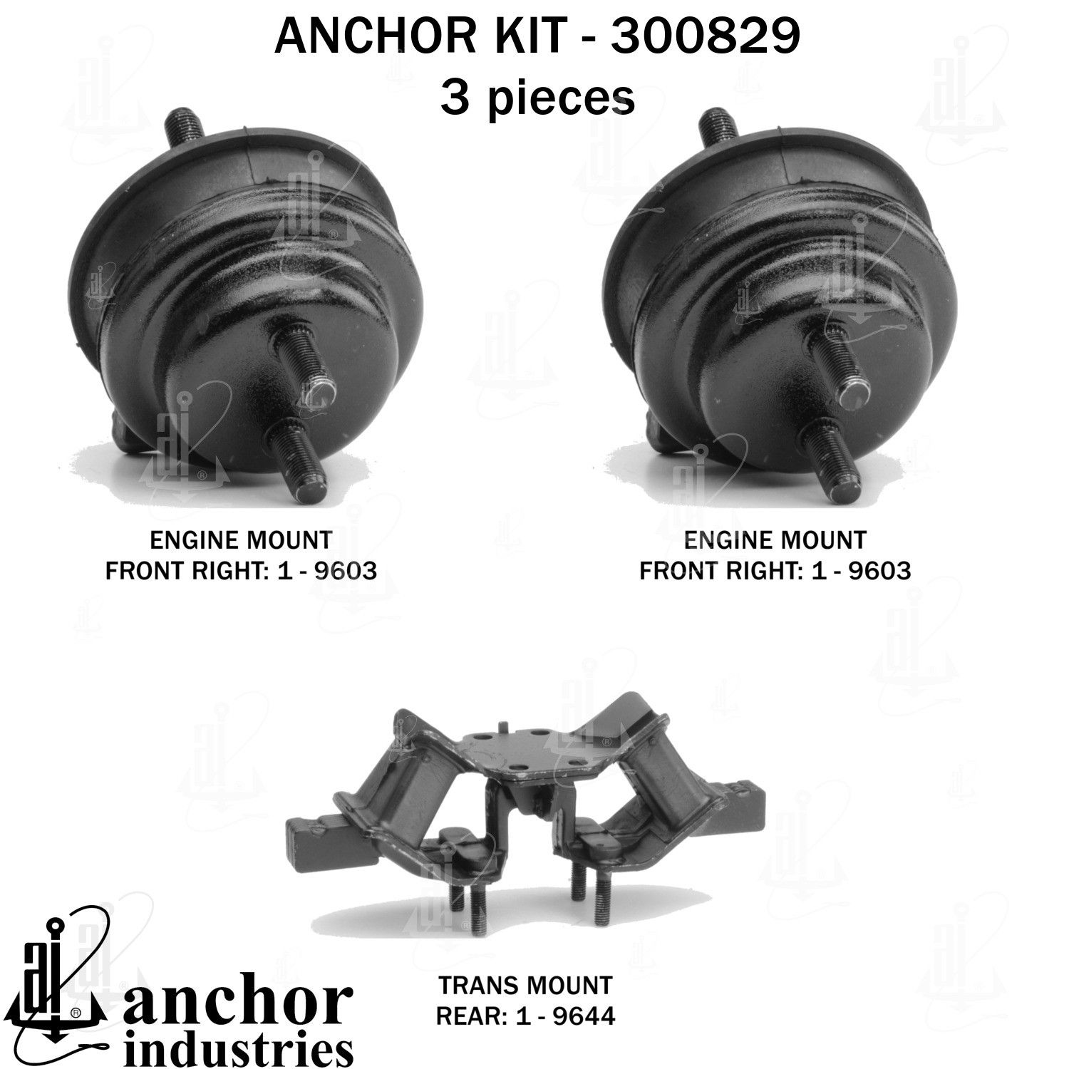 2000, 1999, 1998 Lexus GS400 Engine Mount Kit