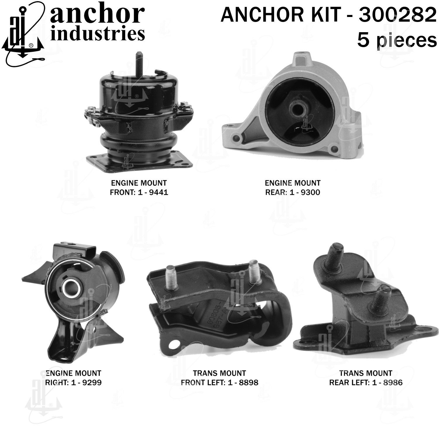 2005 Honda Pilot Engine Mount Kit