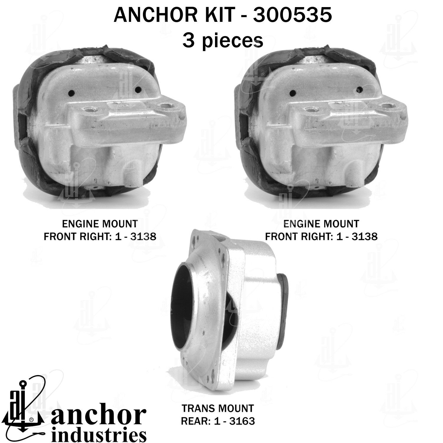 2010, 2009, 2008 Dodge Challenger Engine Mount Kit