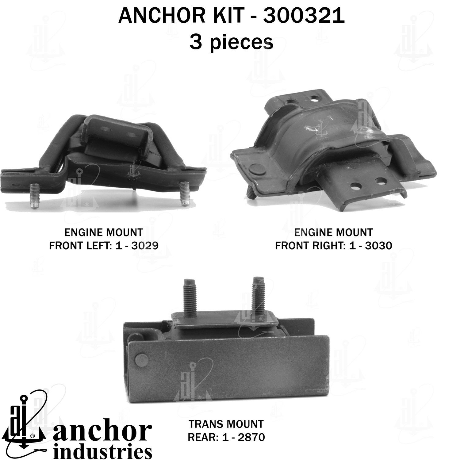 2003, 2002, 2001, 2000 Ford Excursion Engine Mount Kit
