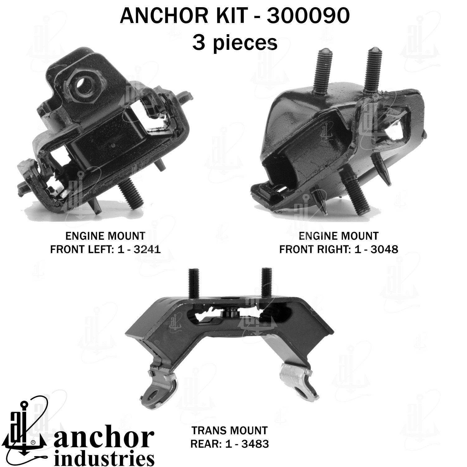 2010, 2009, 2008, 2007, 2006 Ford Explorer Engine Mount Kit