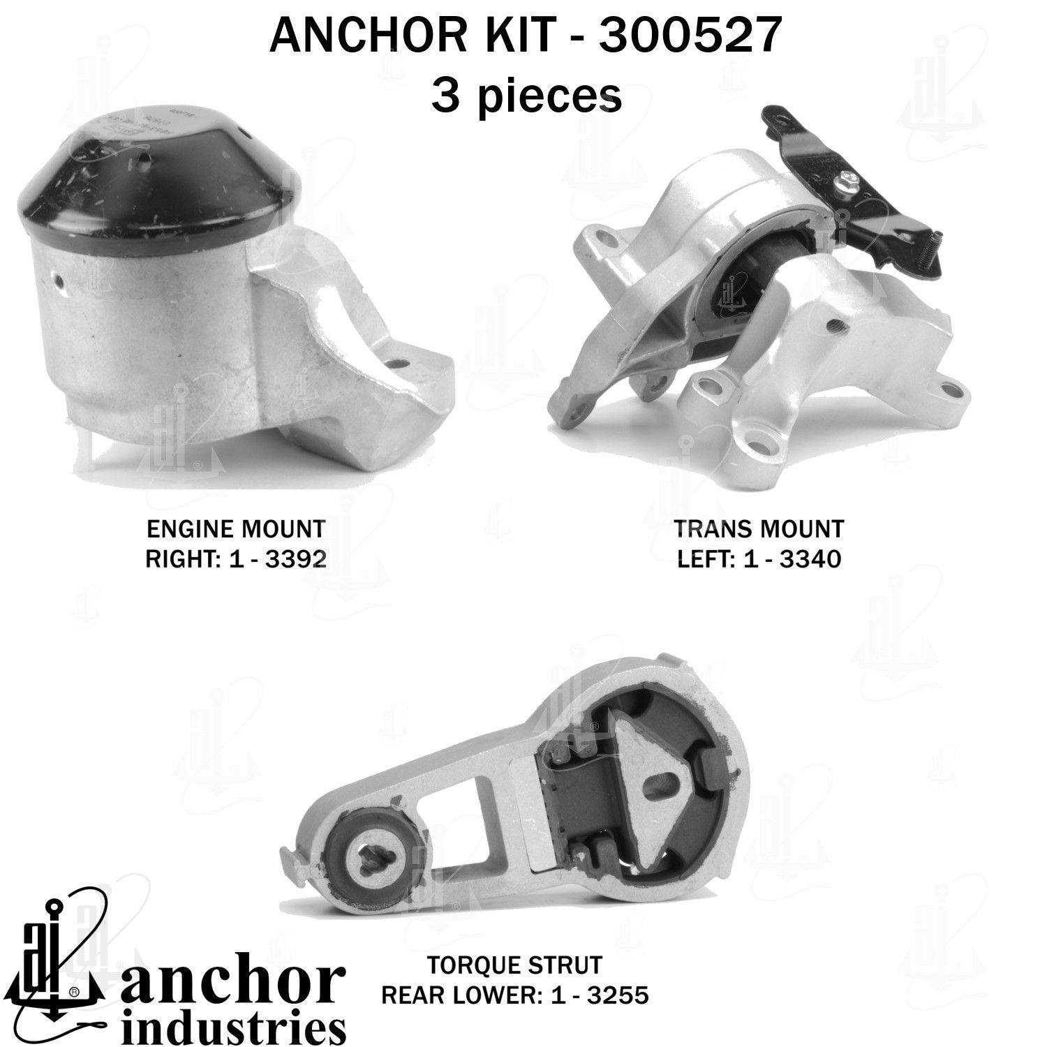 2015, 2014, 2013 Ford Explorer Engine Mount Kit