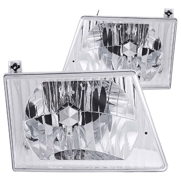 2003-2004 Ford E-150 Headlight Set (ANZO)