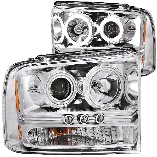 2005-2007 Ford F-550 Super Duty Headlight Set (ANZO)