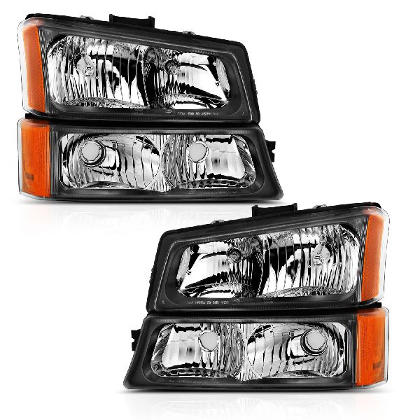 2003-2004 Chevrolet Silverado 2500 Headlight Set (ANZO)