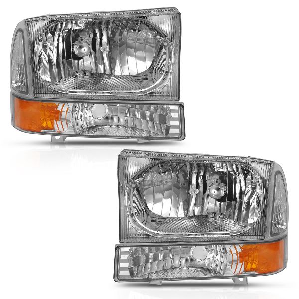 1999-2004 Ford F-550 Super Duty Headlight Set (ANZO)