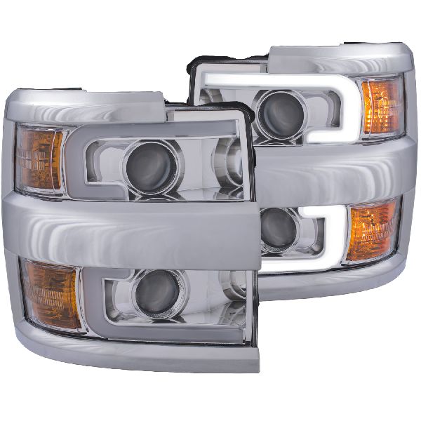 2015-2019 Chevrolet Silverado 3500 HD Headlight Set (ANZO)