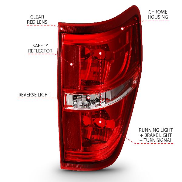 2009-2014 Ford F-150 Tail Light (ANZO)