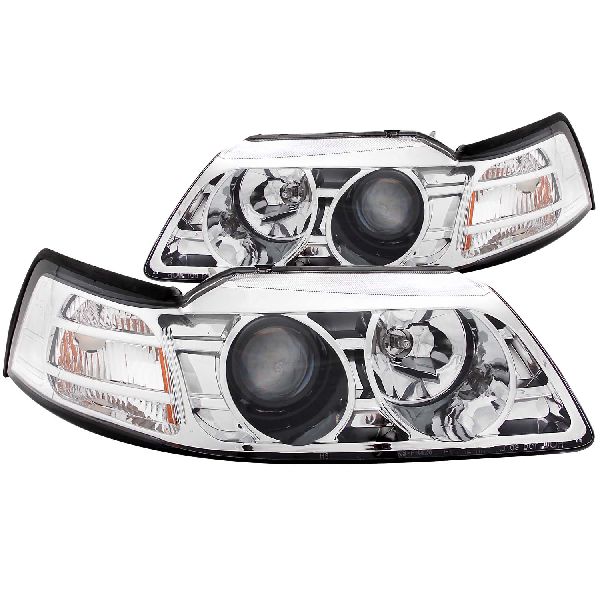 1999-2004 Ford Mustang Headlight Set (ANZO)