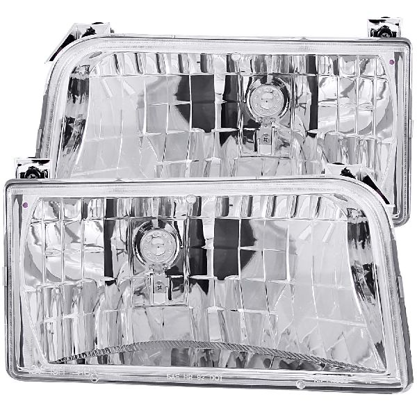 1992-1996 Ford F-150 Headlight Set (ANZO)