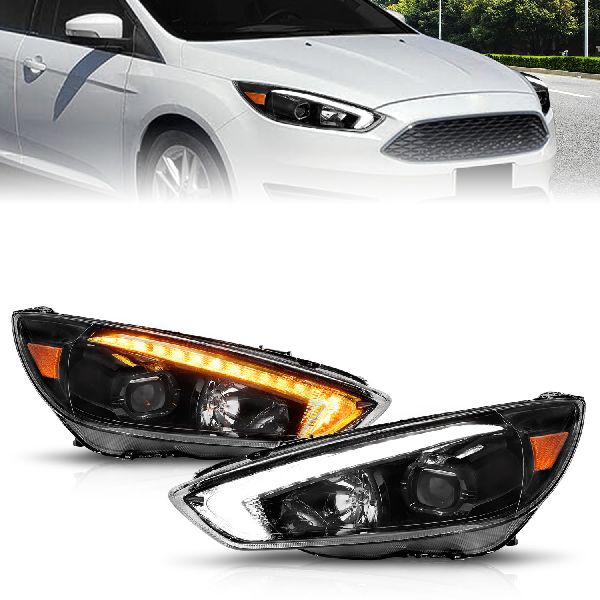 2015-2018 Ford Focus Headlight Assembly (ANZO)