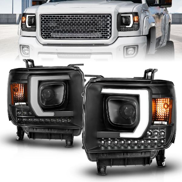 2014-2015 GMC Sierra Headlight Set (ANZO)