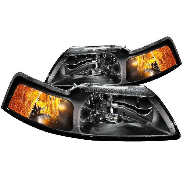 1999-2004 Ford Mustang Headlight Set (ANZO)