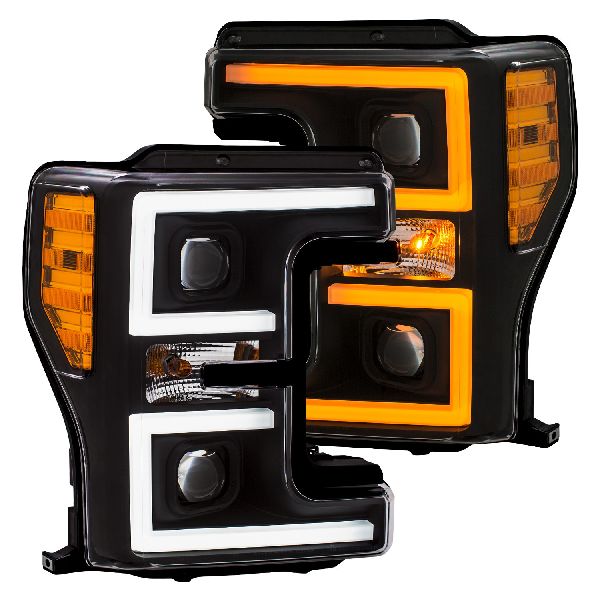 2017-2019 Ford F-250 Super Duty Headlight Set (ANZO)