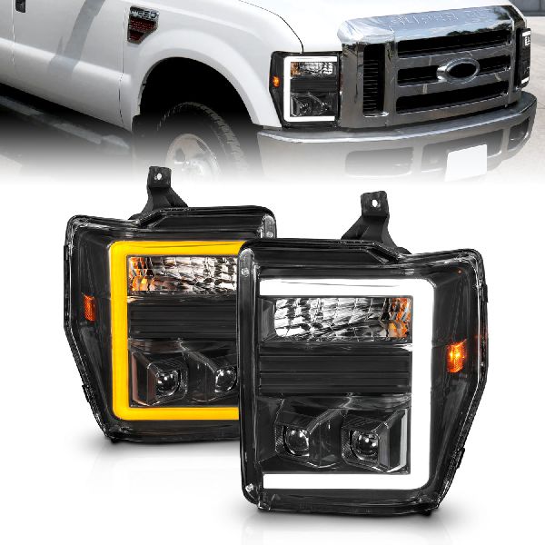 2008-2010 Ford F-550 Super Duty Headlight Assembly (ANZO)