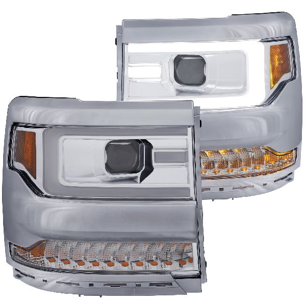 2016-2018 Chevrolet Silverado 1500 Headlight Set (ANZO)