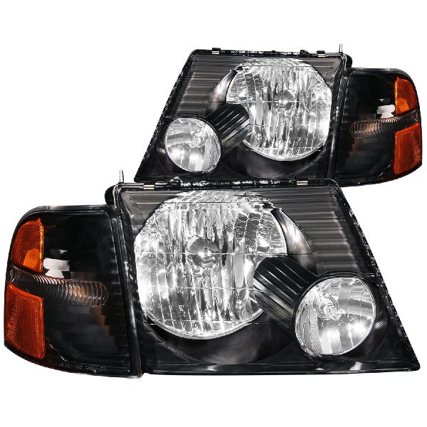 2002-2005 Ford Explorer Headlight Set (ANZO)