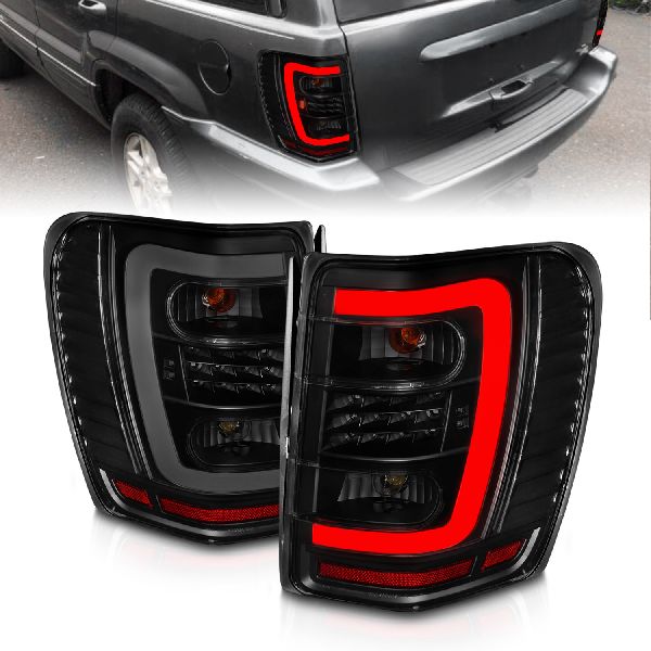 1999-2004 Jeep Grand Cherokee Tail Light Set (ANZO)
