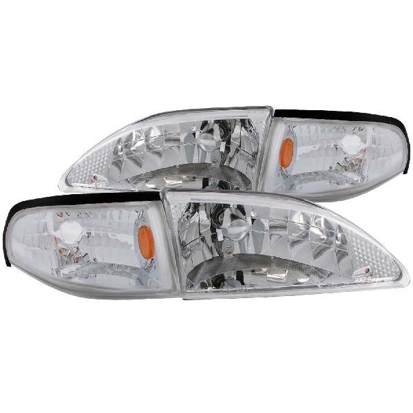 1994-1998 Ford Mustang Headlight Set (ANZO)