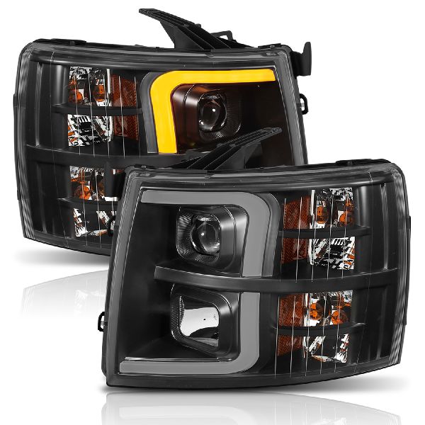 2007 Chevrolet Silverado 3500 Classic Headlight Set (ANZO)