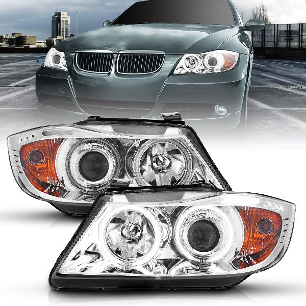 2006-2008 BMW 323i Headlight Set (ANZO)