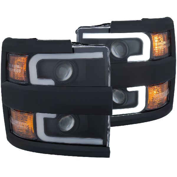 2015-2019 Chevrolet Silverado 3500 HD Headlight Set (ANZO)