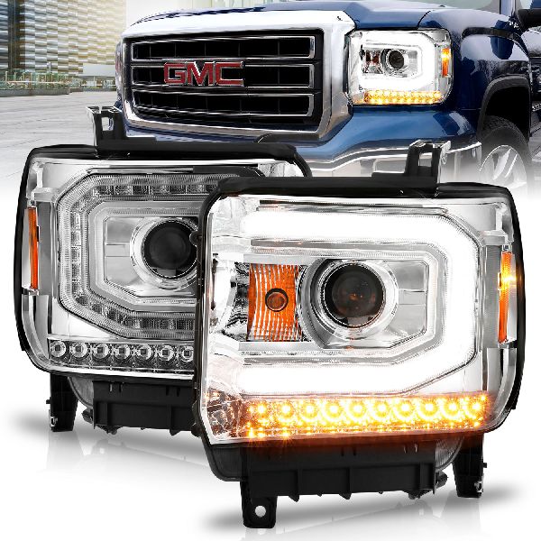 2014-2015 GMC Sierra Headlight Assembly (ANZO)