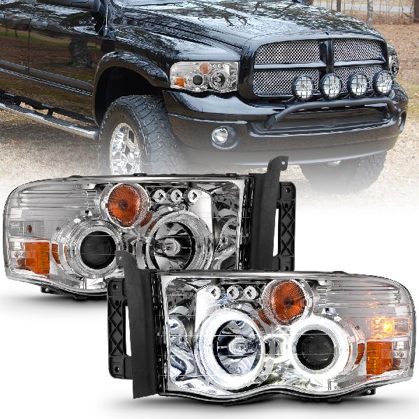 2002-2005 Dodge Ram 1500 Headlight Set (ANZO)