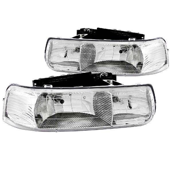 1999-2002 Chevrolet Silverado 2500 Headlight Set (ANZO)