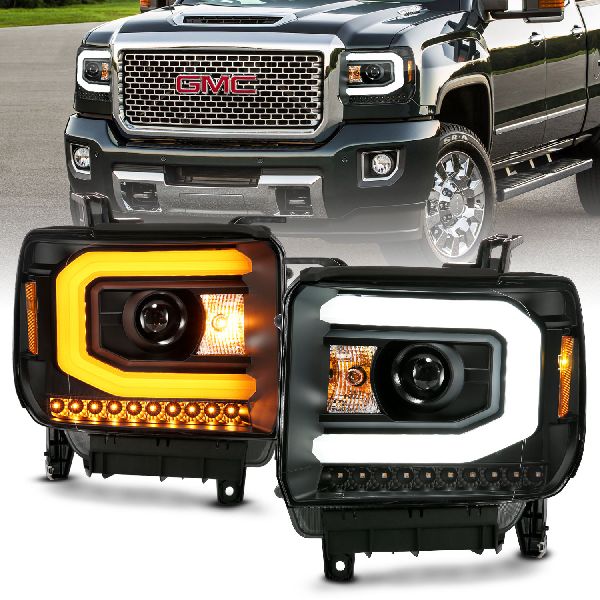 2014-2015 GMC Sierra Headlight Set (ANZO)