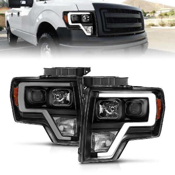 2009-2014 Ford F-150 Headlight Set (ANZO)