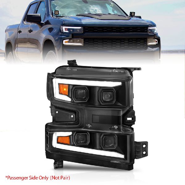 2019-2021 Chevrolet Silverado 1500 Headlight Assembly (ANZO)