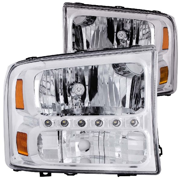 1999-2004 Ford F-550 Super Duty Headlight Set (ANZO)