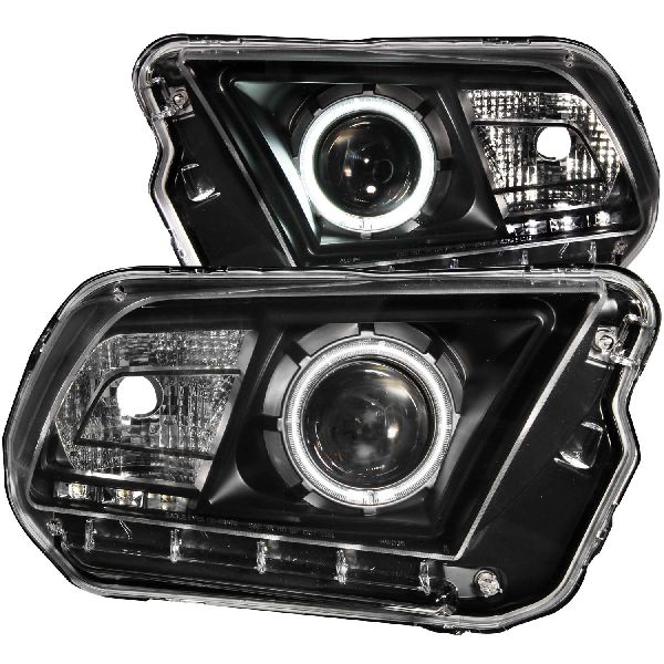 2010-2014 Ford Mustang Headlight Set (ANZO)