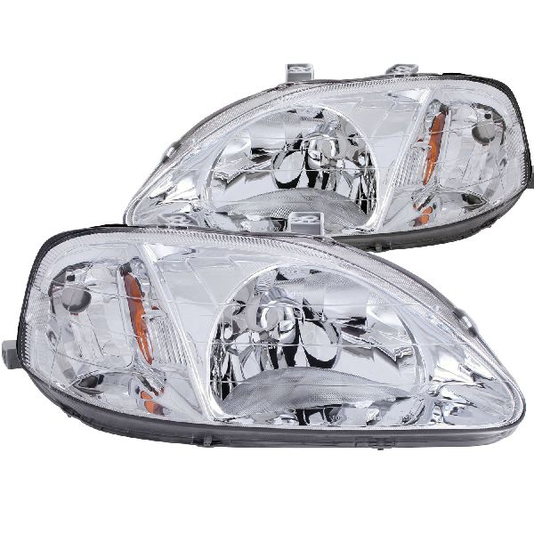 1999-2000 Honda Civic Headlight Set (ANZO)