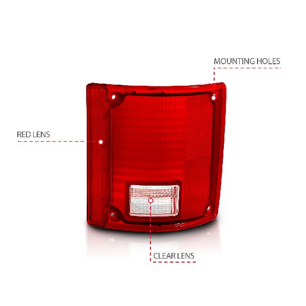 1983-1991 GMC Jimmy Tail Light Set (ANZO)