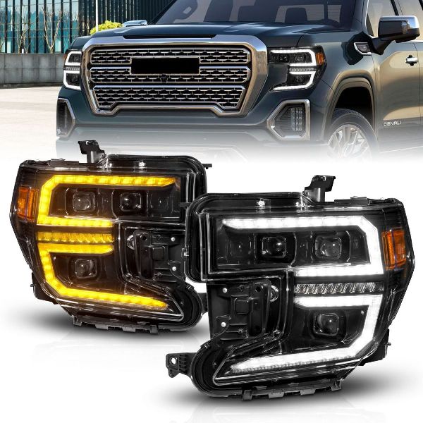 2019-2021 GMC Sierra 1500 Headlight Assembly (ANZO)